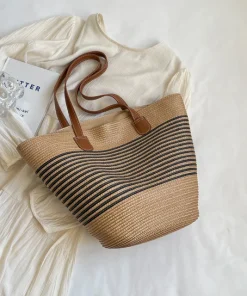 Woven Summer Tote Bag