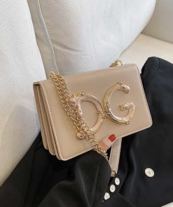 Dolce & Gabbana Lamé DG Girls Shoulder Bag